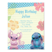 Invitation D Anniversaire Lilo Et Stitch Zazzle Ca Invitation D Anniversaire Lilo Et Stitch Zazzle Ca