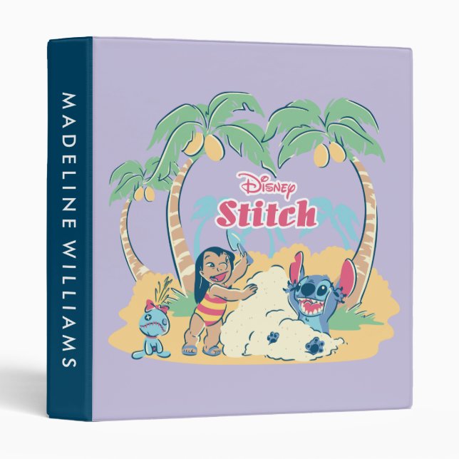 Lilo & Stitch | Come visit the islands! Binder (Front/Spine)