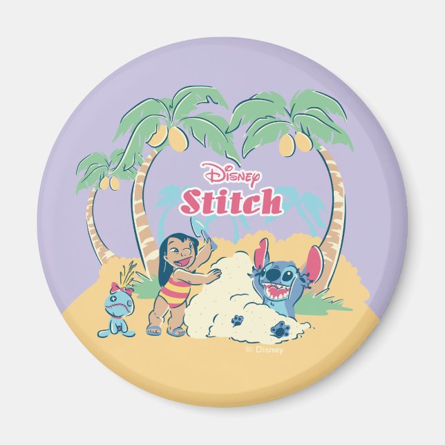 Lilo & Stitch | Come visit the islands! Magnet (Front)