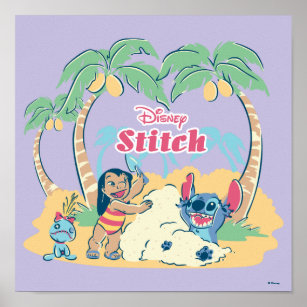 Lilo & Stitch   Come visit the islands! Poster