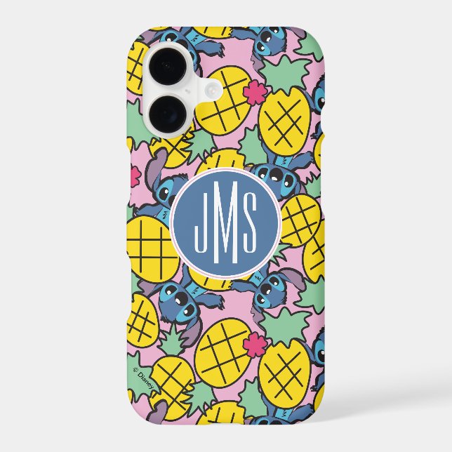 Lilo & Stitch | Monogram Pineapple Pattern (Back)