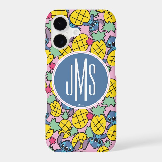 Lilo & Stitch | Monogram Pineapple Pattern (Back)