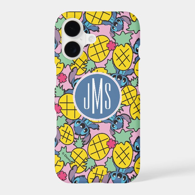 Lilo & Stitch | Monogram Pineapple Pattern (Back)