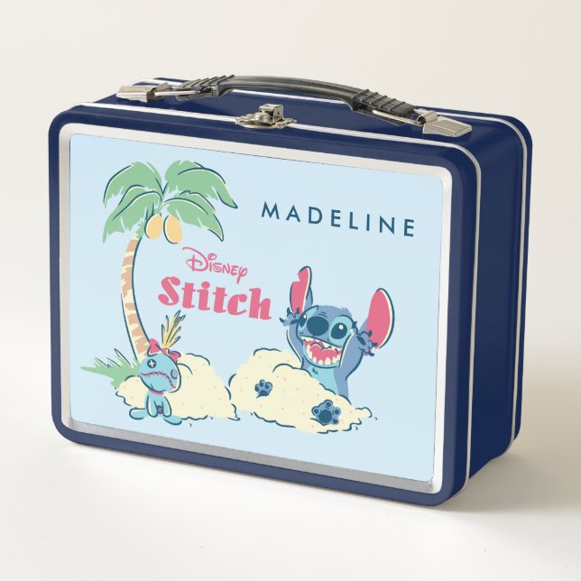 Lilo & Stitch | Ohana Means Family Metal Lunch Box (Front)