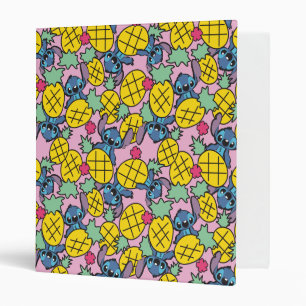 Lilo & Stitch   Pineapple Pattern Binder