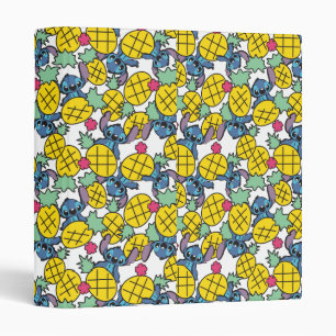 Lilo & Stitch   Pineapple Pattern Binder