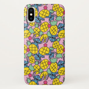 Lilo & Stitch   Pineapple Pattern iPhone X Case