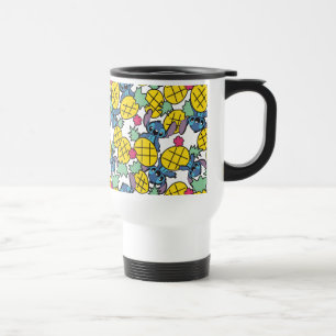 Lilo & Stitch   Pineapple Pattern Travel Mug