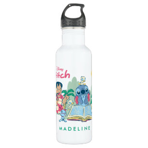 Lilo & Stitch   Reading the Ugly Duckling 710 Ml Water Bottle