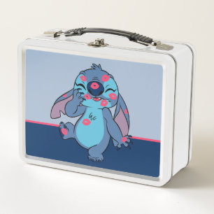 Lilo & Stitch   Stitch Covered in Kisses Metal Lunch Box