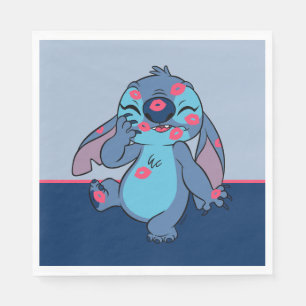 Lilo & Stitch Stitch Covered in Kisses Napkin