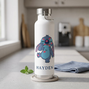 Lilo & Stitch Stitch Covered in Kisses Water Bottle
