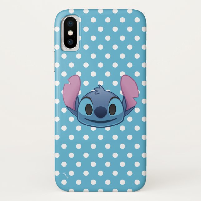 Lilo & Stitch | Stitch Emoji Case-Mate iPhone Case (Back)