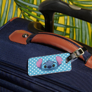 Lilo & Stitch Stitch Emoji Luggage Tag