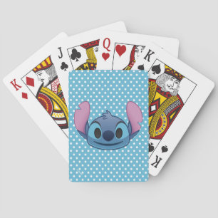 Lilo & Stitch   Stitch Emoji Playing Cards