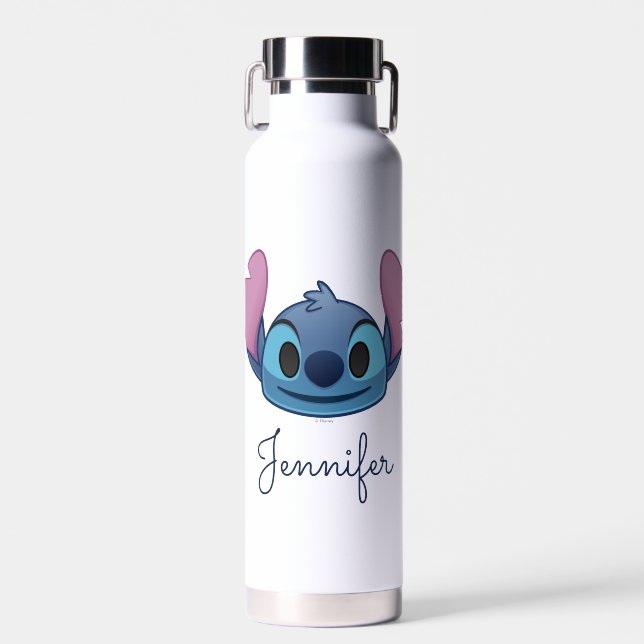 Lilo & Stitch | Stitch Emoji Water Bottle (Front)
