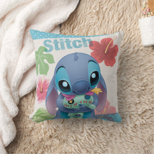 Lilo & Stitch Stitch & Scrump Throw Pillow