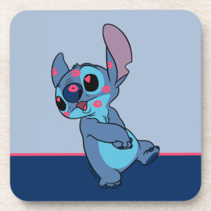 Lilo & Stitch   Stitch Valentine Kisses Coaster