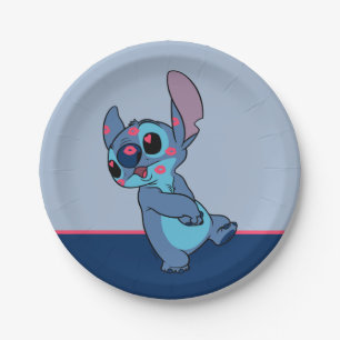 Lilo & Stitch   Stitch Valentine Kisses Paper Plate