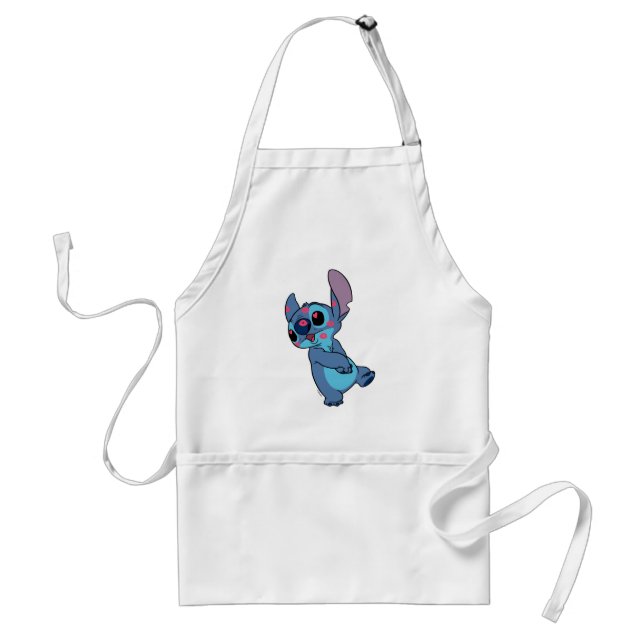 Lilo & Stitch | Stitch Valentine Kisses Standard Apron (Front)