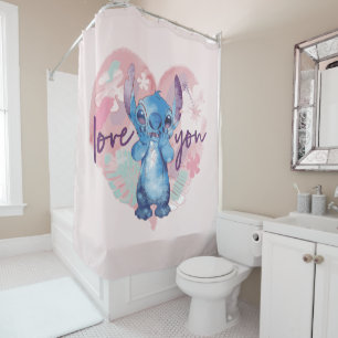 Lilo & Stitch   Stitch Watercolor Valentine Heart