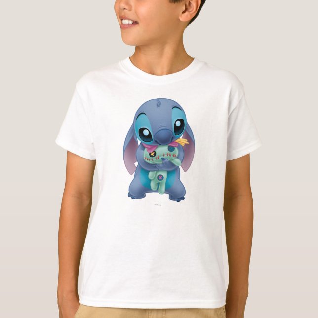 Lilo & Stitch | Stitch with Ugly Doll T-Shirt (Front)