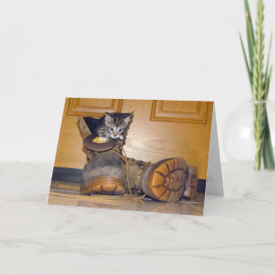 Lilo's Boots Greeting Card
