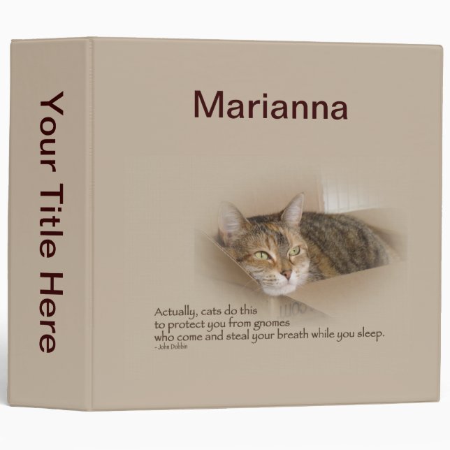 Lily #1 binder (Front/Spine)