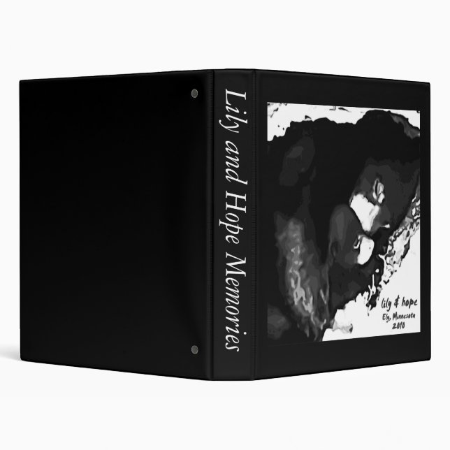 Lily and Hope Memories Binder (Background)