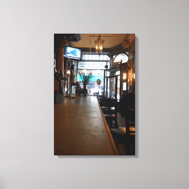 Lily Bar Canvas Print (Front)