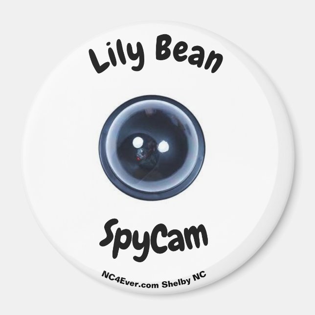 Lily Bean SpyCam Magnet (Devant)