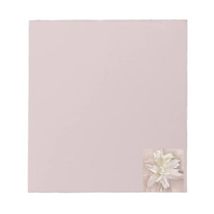 Lily Blossoms Blush Notepad
