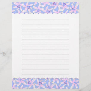 Lily Blue Letter Head Letterhead