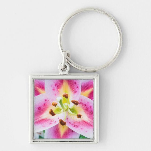 Lily Close-up Keychain (Front)