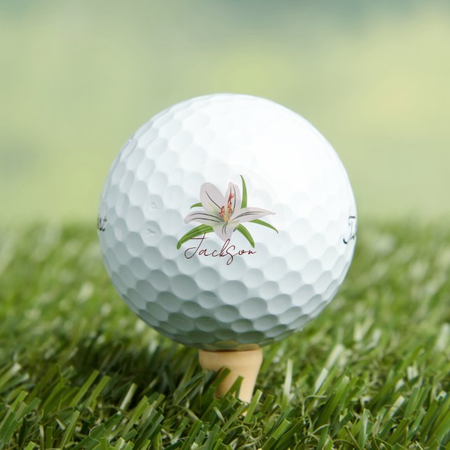 Lily - Customizable Golf Swing Fun  Balls (Insitu Tee)