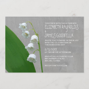 Lily des invitations aux mariages de la vallée