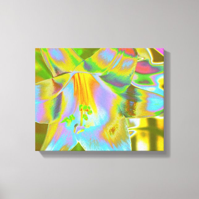 Lily Digitally Enhanced Canvas Wrap Print (Front)
