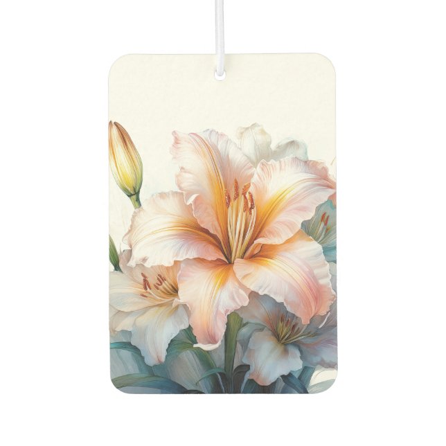 Lily Flower Air Freshener (Front)