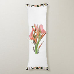 Lily Flower Body Pillow