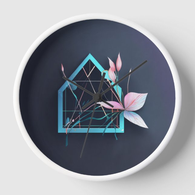 Lily flower  clock (Front)