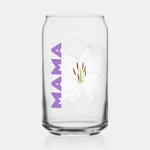 Lily Flower – Personalized Mama Drinkware Gift