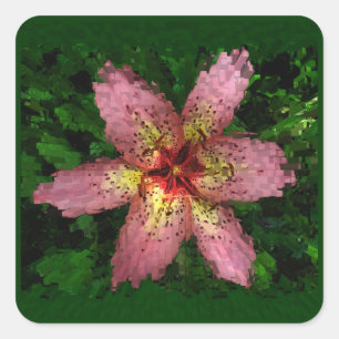 Lily Flower Sticker