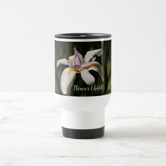 Lily Flower Travel Mug (Center)
