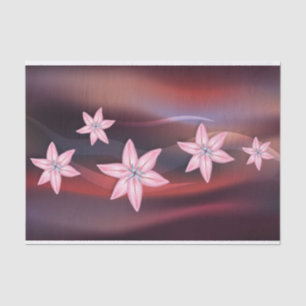 Lily Flowers Tissue Paper