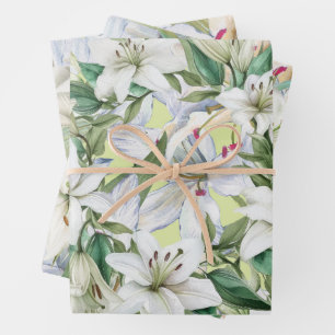 Lily  Flowers Wrapping Paper