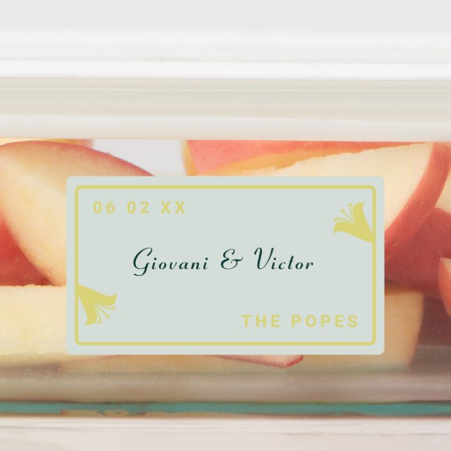 Lily Frame Wedding Favour (Affixed)