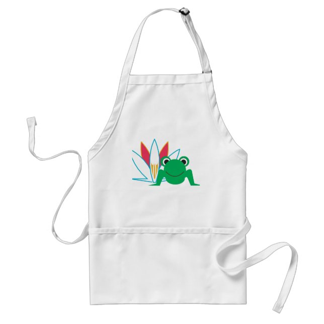 Lily Frog Standard Apron (Front)