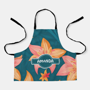 Lily Geometric Colourful Personalized Pattern Apron