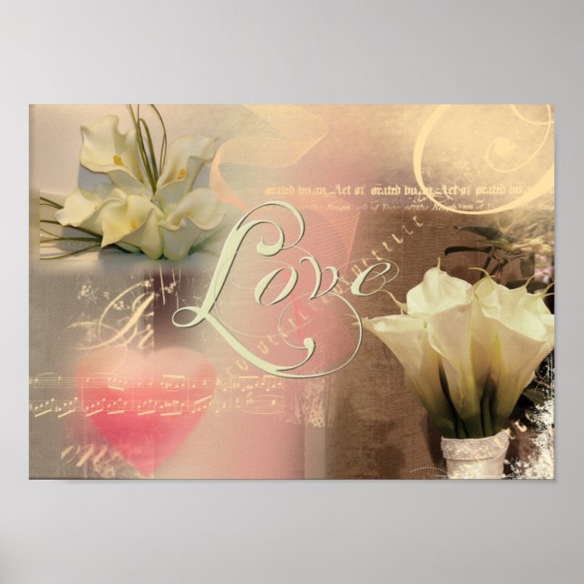 Lily love collage poster (Front)
