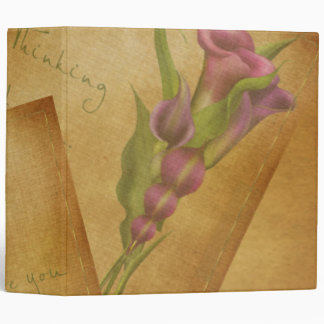 Lily Love Letters Binder 3-ring Binder